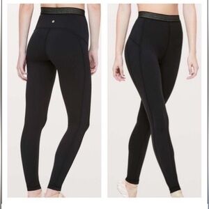 lululemon athletica Black High-Rise Performance Leggings